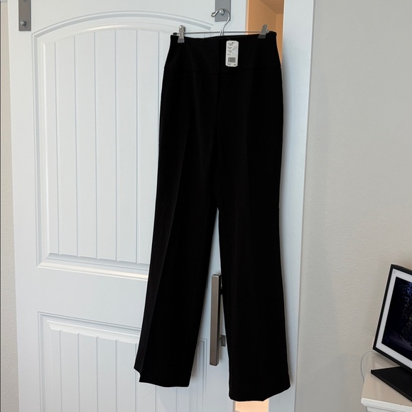 NWT! Kenneth  Black Dress Pants Wide Leg Size 6 - Picture 1 of 10